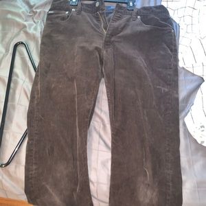 Polo Ralph Lauren corduroy brown pants 32x32